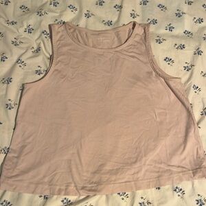 Eileen Fisher baby pink tank top